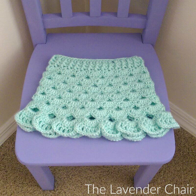 Vintage Skirt Infant  Child Crochet Pattern  The Lavender Chair