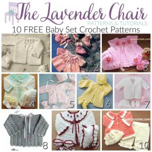 Read more about the article FREE Baby Set Crochet Patterns