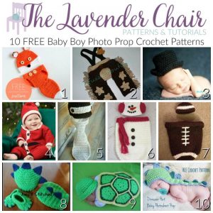 Read more about the article FREE Baby Boy Photo Prop Crochet Patterns