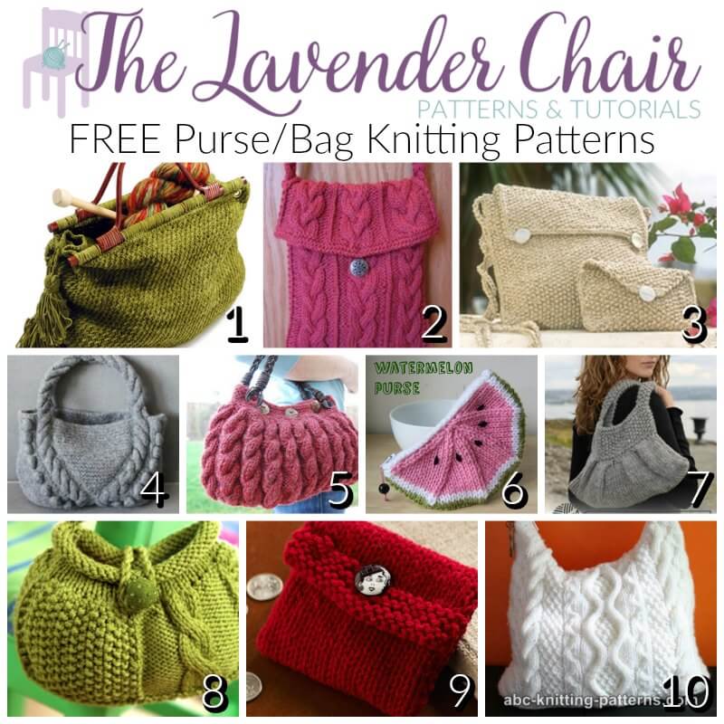 7 Free and Easy, Super-Cute Cell Phone Purse Knitting Patterns - Knitting  for Charity