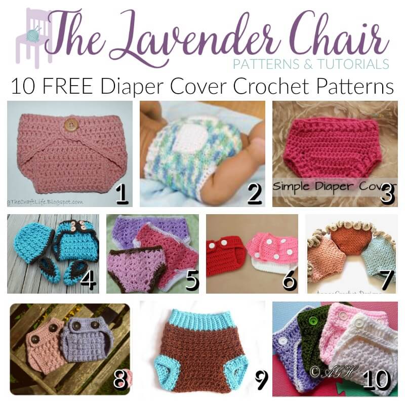 Free Diaper Cover Crochet Patterns The Lavender Chair