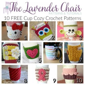 Read more about the article 10 FREE Cup Cozy Crochet Patterns