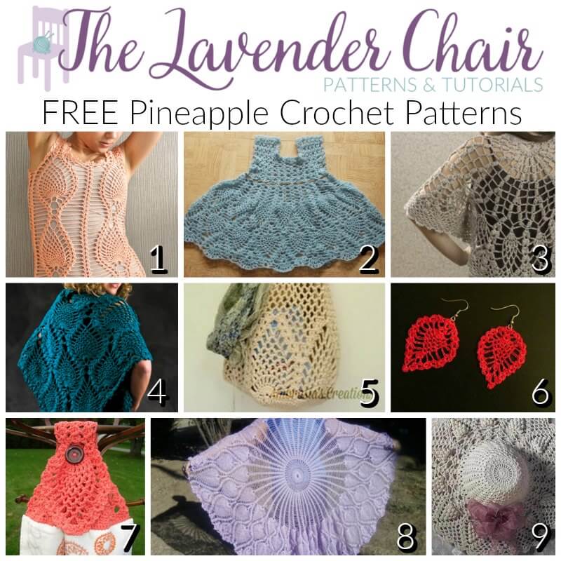 Falling Fans Dress Crochet Pattern - The Lavender Chair