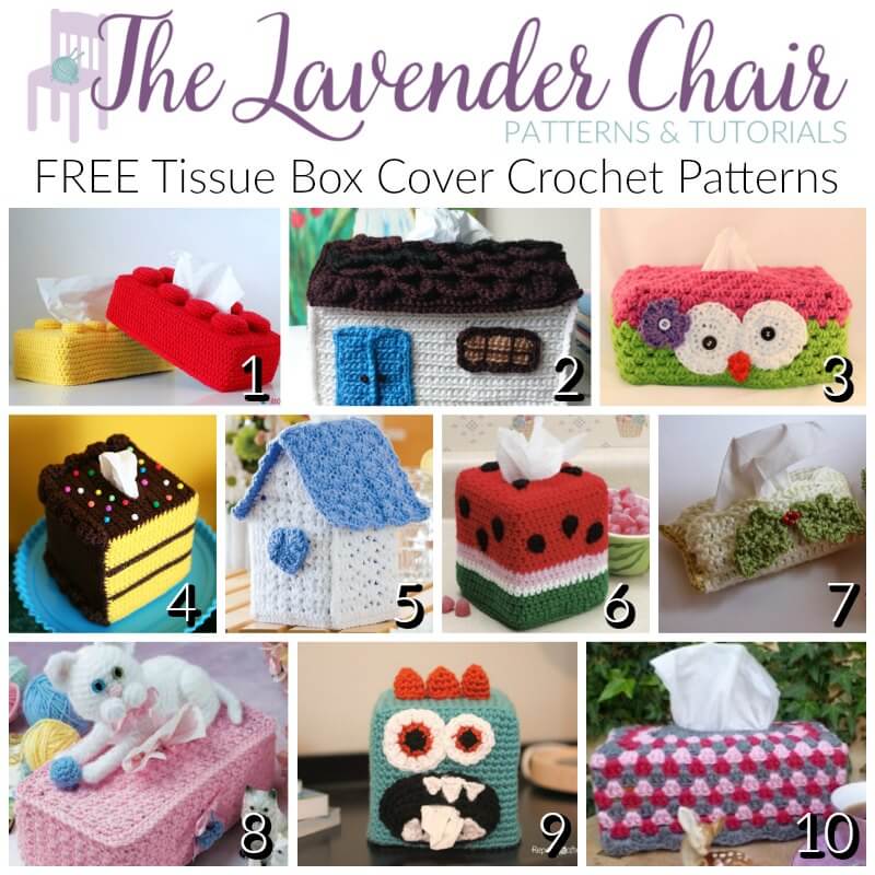 Crochet Tissue Box Cover Pattern Archives The Lavender Chair