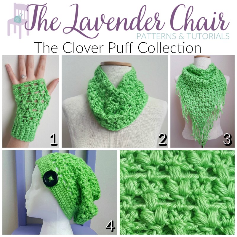 Clover Puff Collection - The Lavender Chair