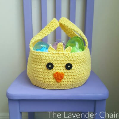 Instant Download Matilda Easter Basket Crochet Pattern *PDF DOWNLOAD ONLY* The Lavender Chair
