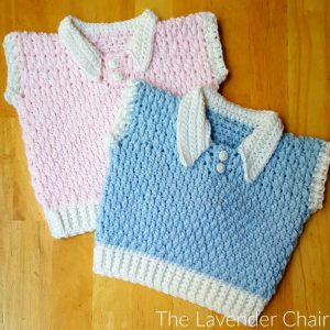 Read more about the article Brickwork Baby Vest Crochet Pattern