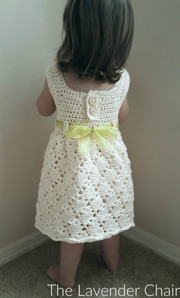 Vintage Toddler Dress - Free Crochet Pattern - The Lavender Chair