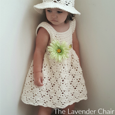 Vintage Dress - The Lavender Chair - Free Crochet Pattern