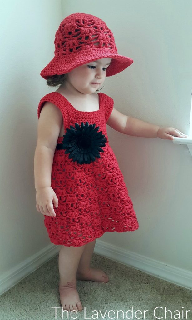 Weeping Willow Toddler Dress - Free Crochet Pattern - The Lavender Chair