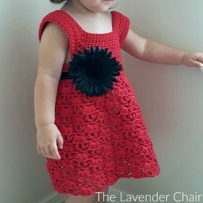 Weeping Willow Toddler Dress - Free Crochet Pattern - The Lavender Chair