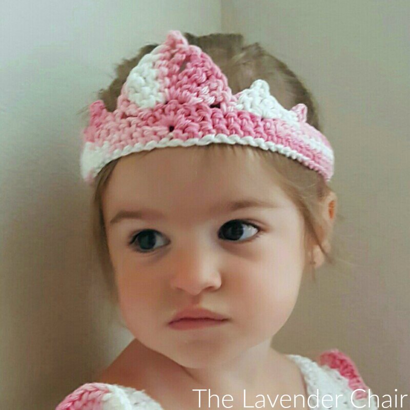 Valerie's Princess Crown - Free Crochet Pattern  - The Lavender Chair
