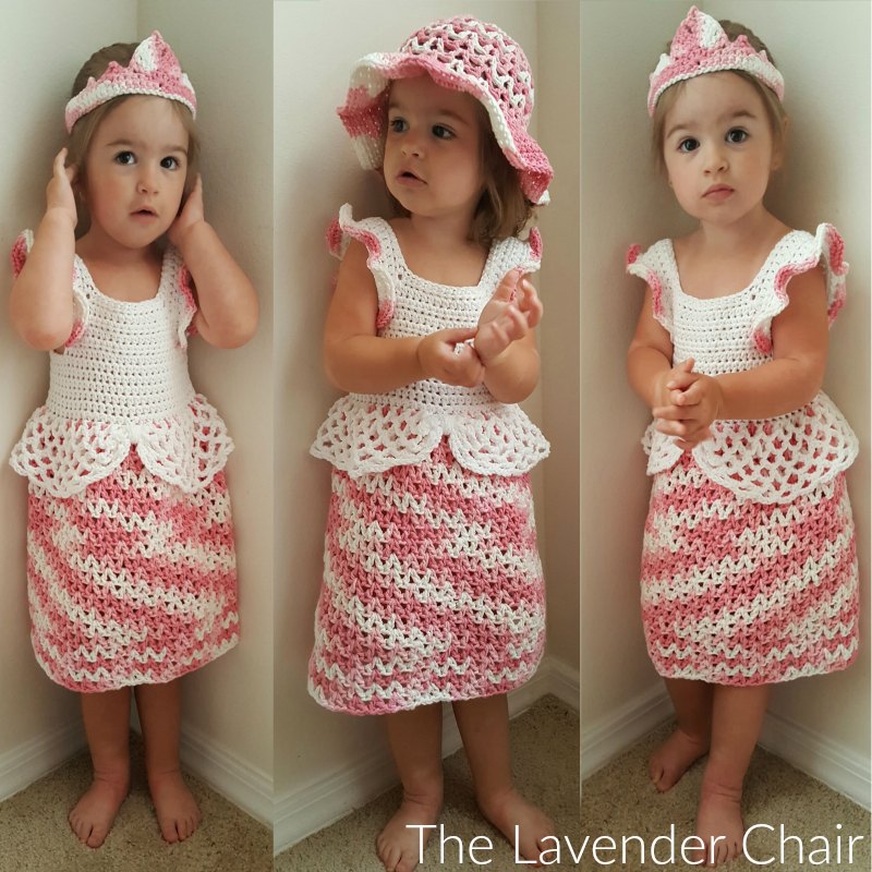 Valerie's Princess Dress - Free Crochet Pattern - The Lavender Chair