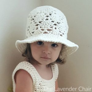 Vintage Sun Hat Kids - The Lavender Chair