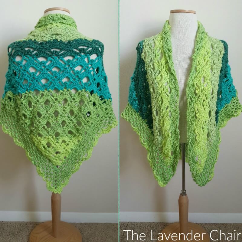 Textured Dishcloth Crochet Pattern - The Lavender Chair