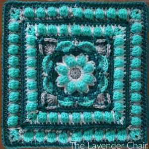 Read more about the article Lotus Flower Mandala Square Crochet Pattern