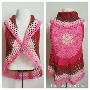 Pocket Full of Posies Vest - Free Crochet Pattern - The Lavender Chair