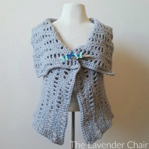 Read more about the article Lacy Waves Vest Crochet Pattern