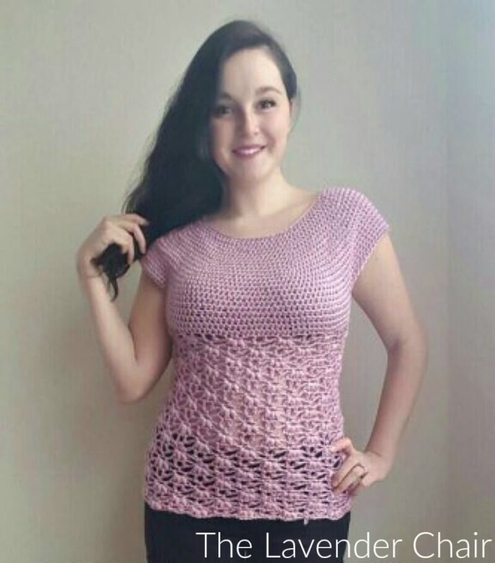Weeping Willlow Top - Free Crochet Pattern - The Lavender Chair