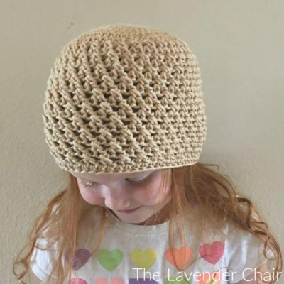 Read more about the article Crossed Double Crochet Beanie (Infant – Child) Crochet Pattern