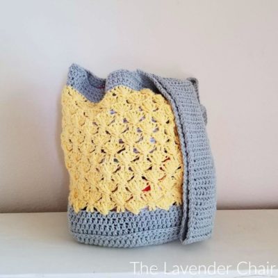 Read more about the article Round Bottom Textured Fan Tote Crochet Pattern