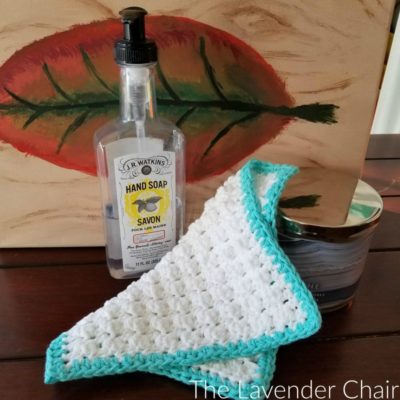 Read more about the article Ocean Breeze Pearlescent Dishcloth Crochet Pattern
