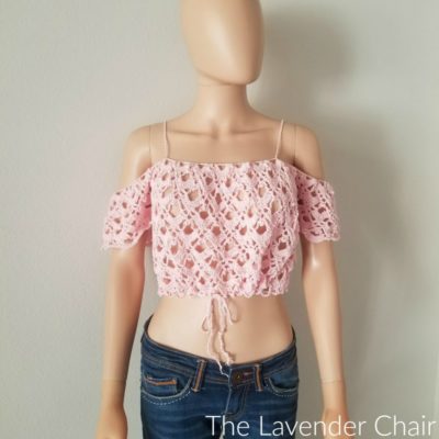 Read more about the article Gemstone Lace Crop Top Crochet Pattern