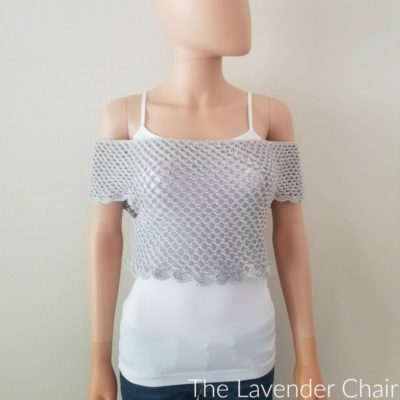 Read more about the article Lacy Crop Top Crochet Pattern
