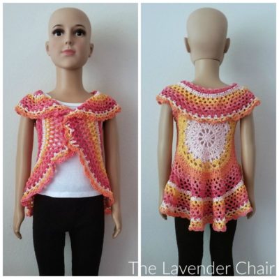 Read more about the article Chrysanthemum Circular Vest (Kids) Crochet Pattern
