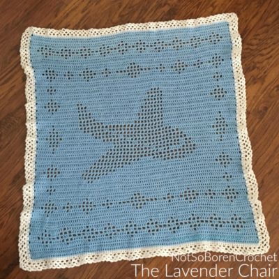 Read more about the article Filet Airplane Blanket Crochet Pattern