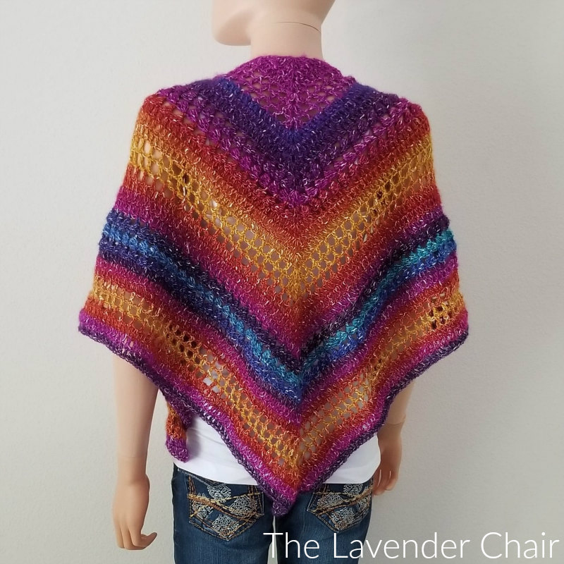 Clarissa Shawl - Free Crochet Pattern - The Lavender Chair