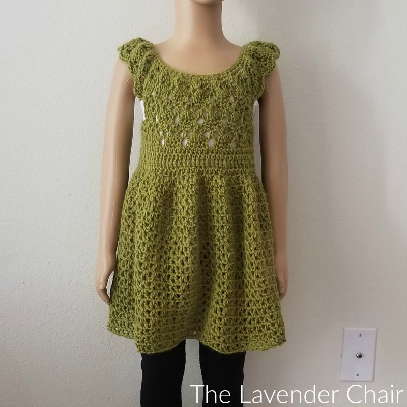 Valerie's Vintage Rounded Yoke Dress - Free Crochet Pattern - The Lavender Chair