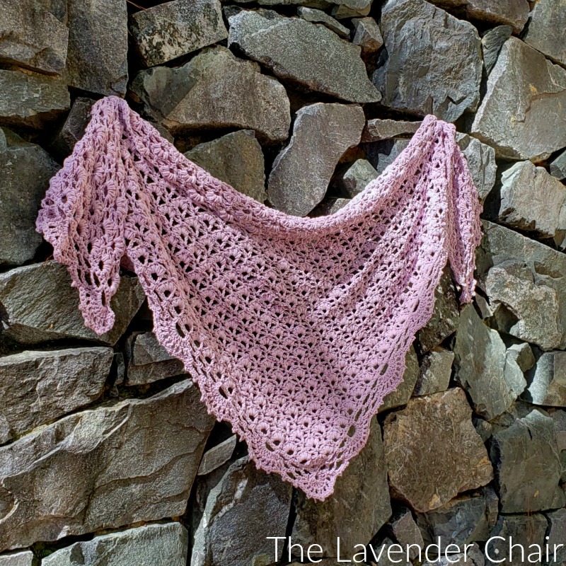 Daisy Fields Shawl - Free Crochet Pattern - The Lavender Chair
