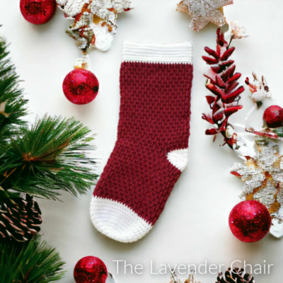 Read more about the article Brickwork Stocking Crochet Pattern