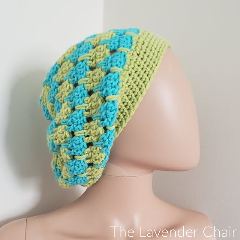 Arabella Slouchy Beanie - Free Crochet Pattern - The Lavender Chair