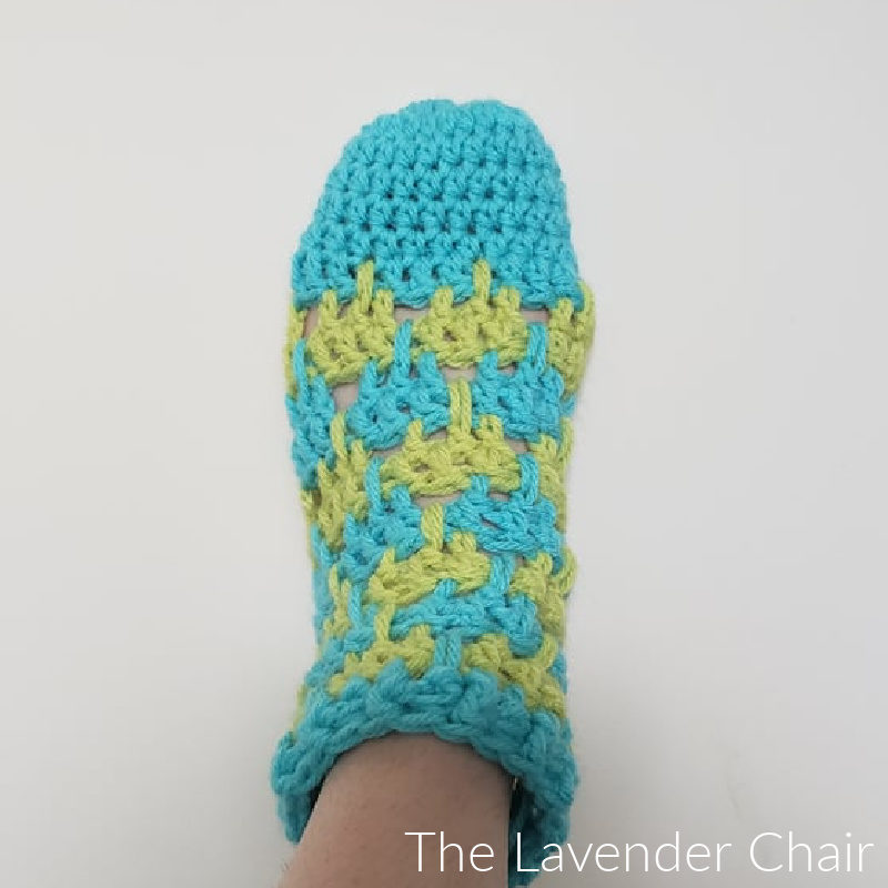 Arabella Tube Sock - Free Crochet Pattern - The Lavender Chair