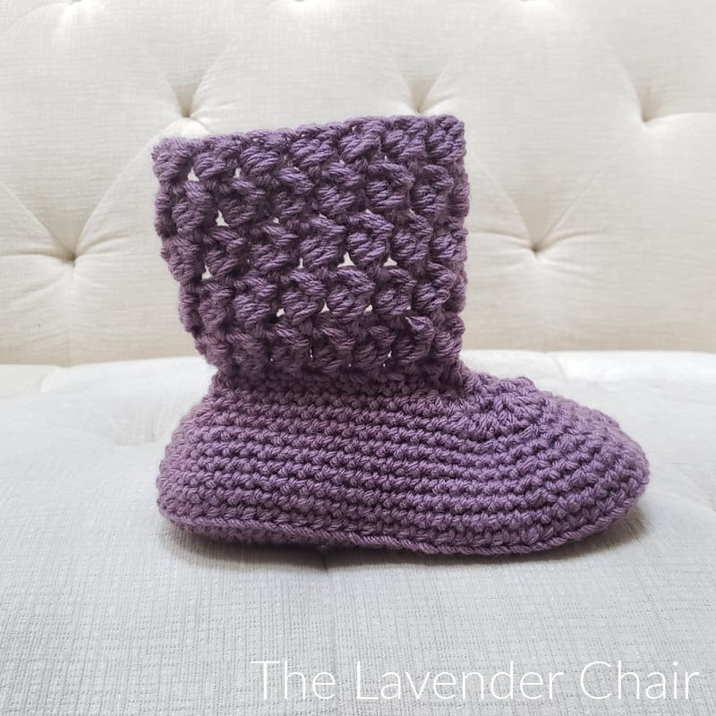 Clarissa Slipper - Free Crochet Pattern - The Lavender Chair