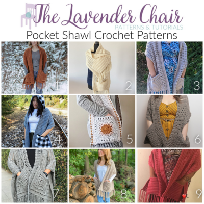 Read more about the article Pocket Shawl Crochet Patterns