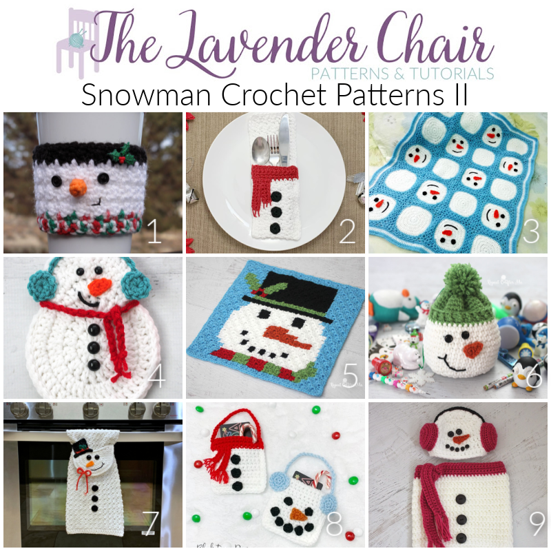 Snowman Crochet Patterns II - The Lavender Chair