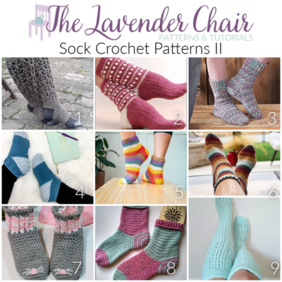 Read more about the article Sock  Crochet Patterns II