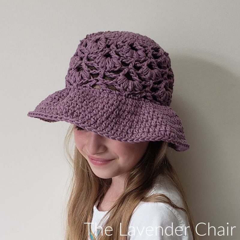 Daisy Fields Sun Hat - Free Crochet Pattern - The Lavender Chair