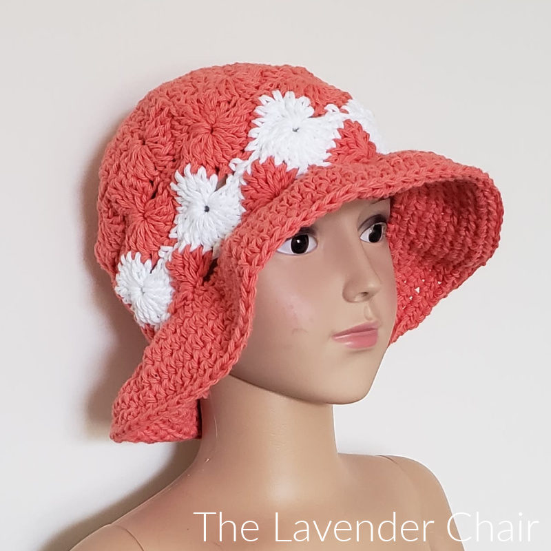 Josephine's Sun Hat Child - Free Crochet Pattern - The Lavender Chair