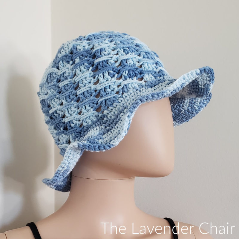 Matilda Sun Hat Adult - Free Crochet Pattern - The Lavender Chair