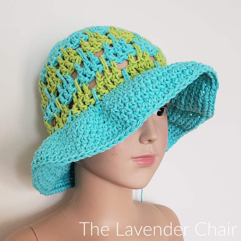 Arabella Sun Hat (Child) - Free Crochet Pattern - The Lavender Chair