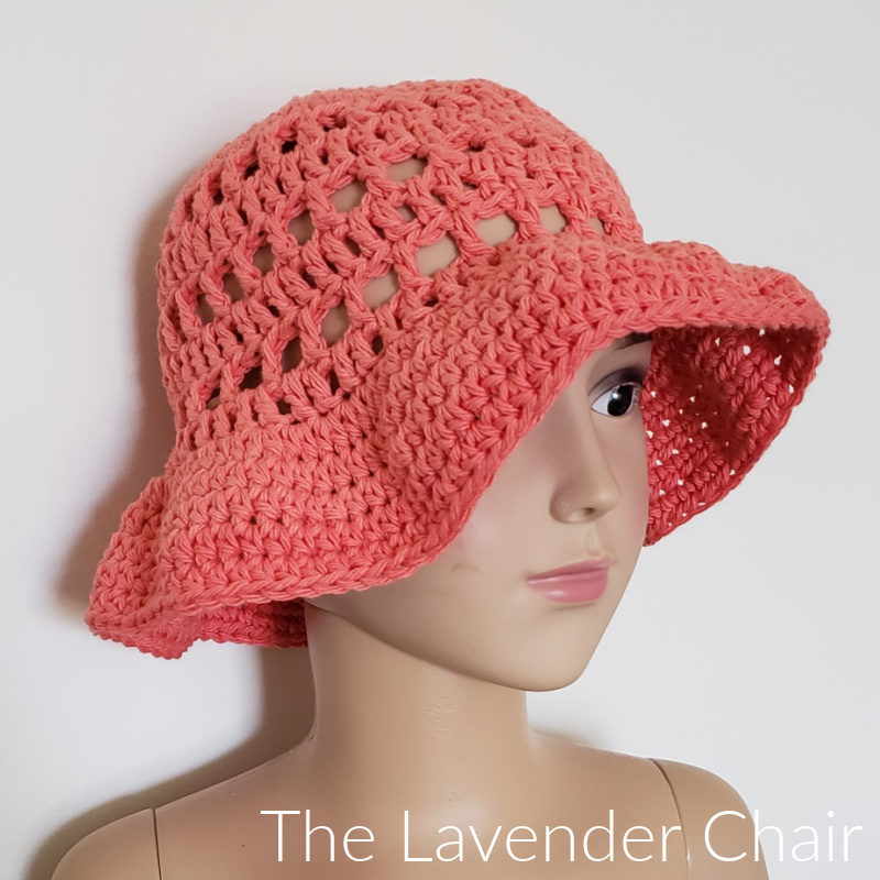 Madison Sun Hat Child - Free Crochet Pattern - The Lavender Chair