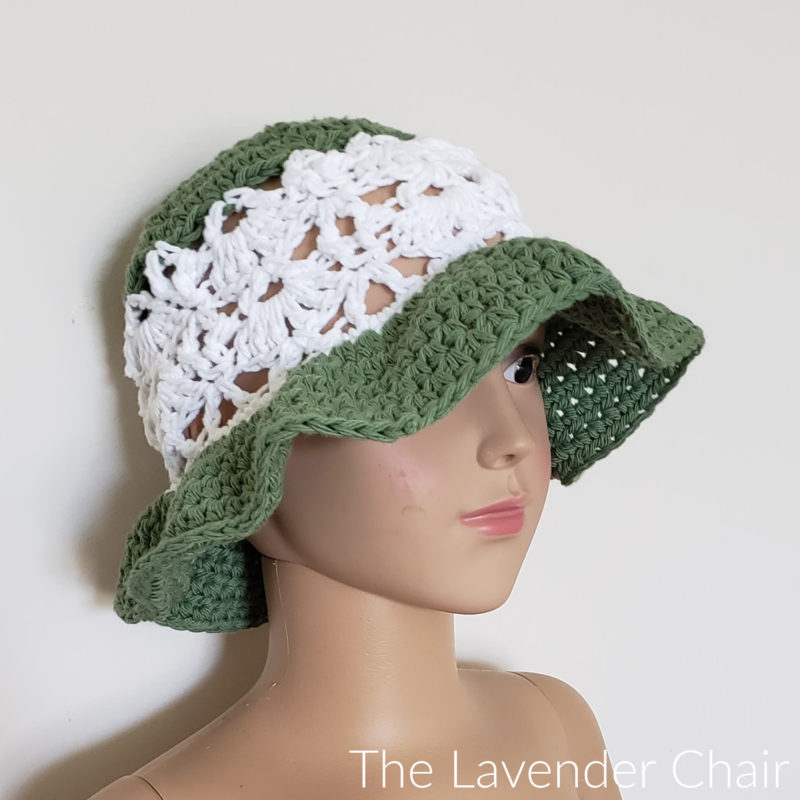 Mildred Sun Hat Child - Free Crochet Pattern - The Lavender Chair