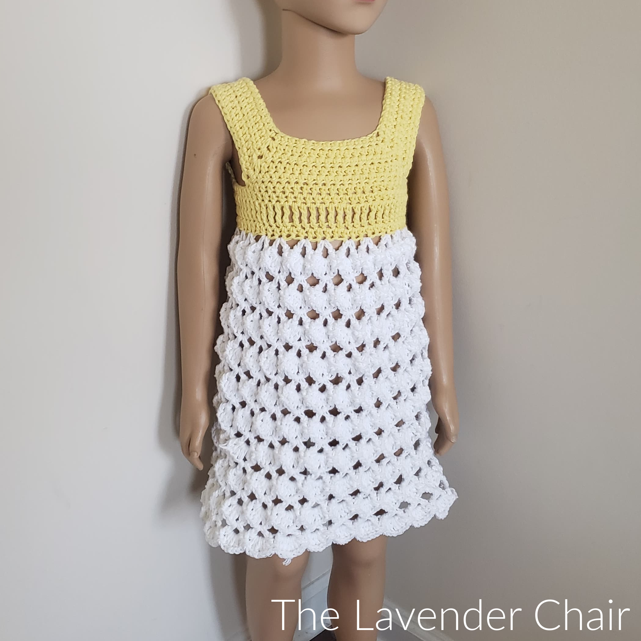 Sensu Fans Dress - Free Crochet Pattern - The Lavender Chair