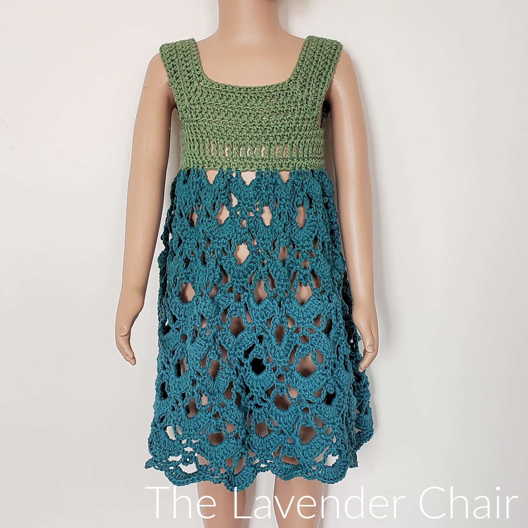 Gemstone Lace Dress - Free Crochet Pattern - The Lavender Chair
