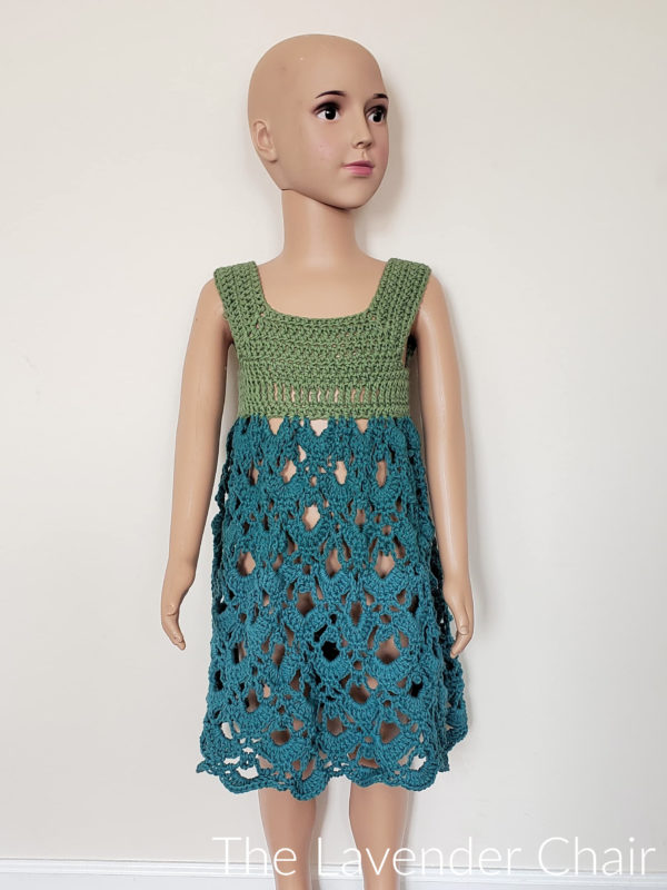 Gemstone Lace Dress - Free Crochet Pattern - The Lavender Chair