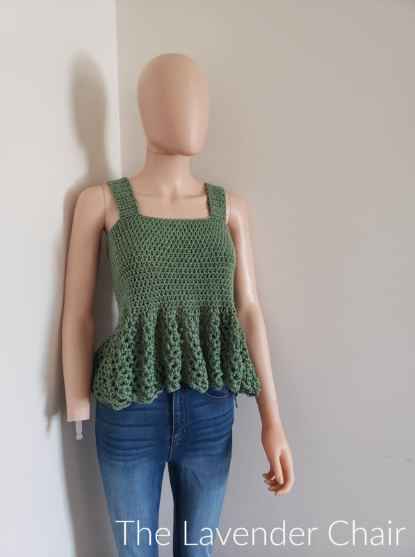 Lacy Tank Top - Free Crochet Pattern - The Lavender Chair